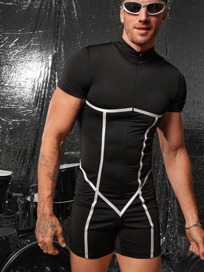 Velocity Line Romper